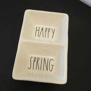 Rae Dunn "Happy Spring" Serving Dish